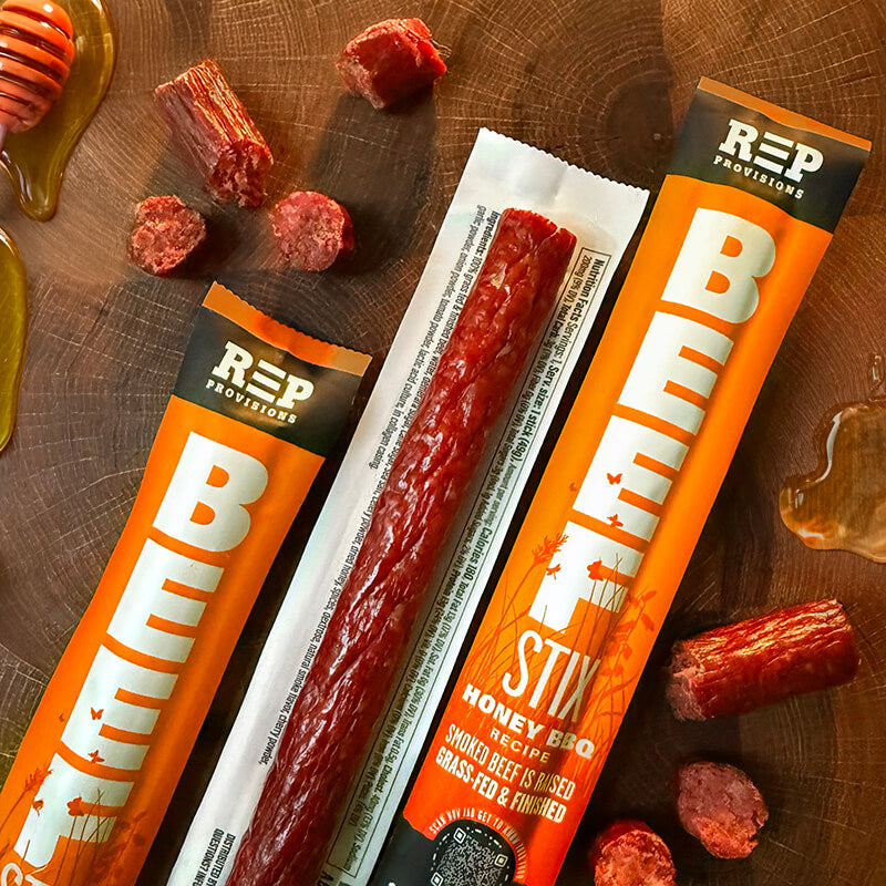 Honey Bbq Beefstix | Grass Fed Beef Sticks – REP Provisions