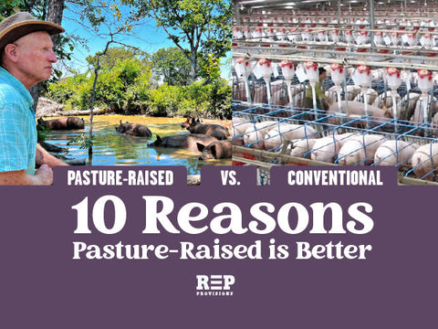 10 Reasons Pasture-Raised Pork Is Better Than Conventionally Raised Grocery Store Pork
