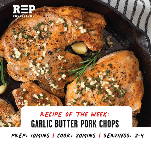 Garlic Butter Pork Chops