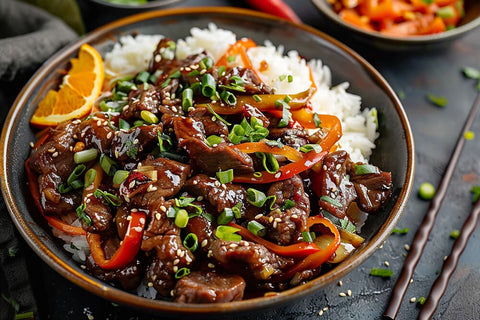 Orange Szechuan Beef
