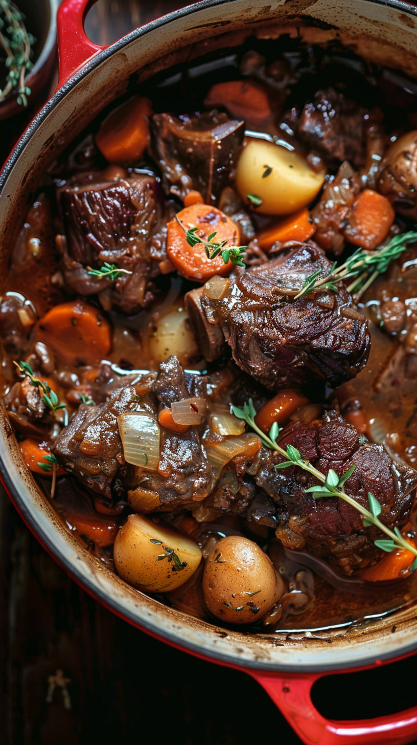 Oxtail Bourguinonne