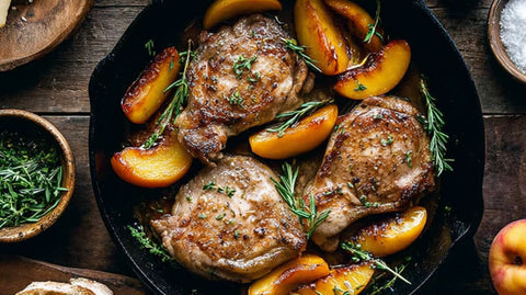 Palisade Peach Pork Chops