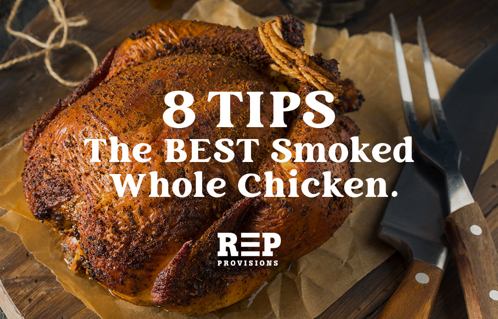 8 Tips: The BEST Smoked Whole Chicken.