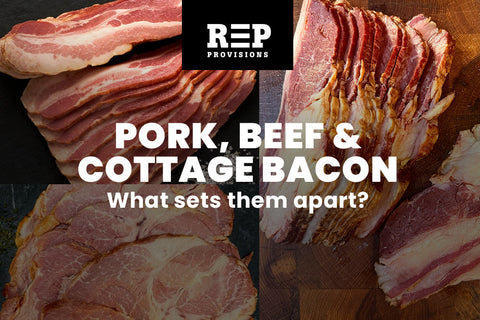 Pork Bacon, Beef Bacon and Cottage Bacon: What Sets Each One Apart