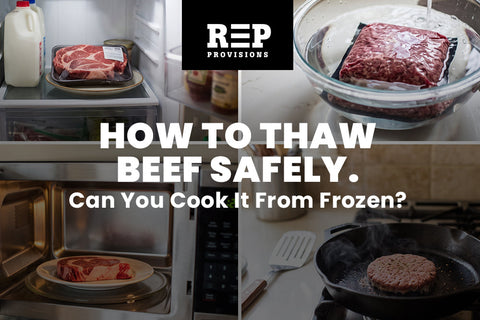 How to Thaw Frozen Beef Safely, and Whether You Can Cook It From Frozen