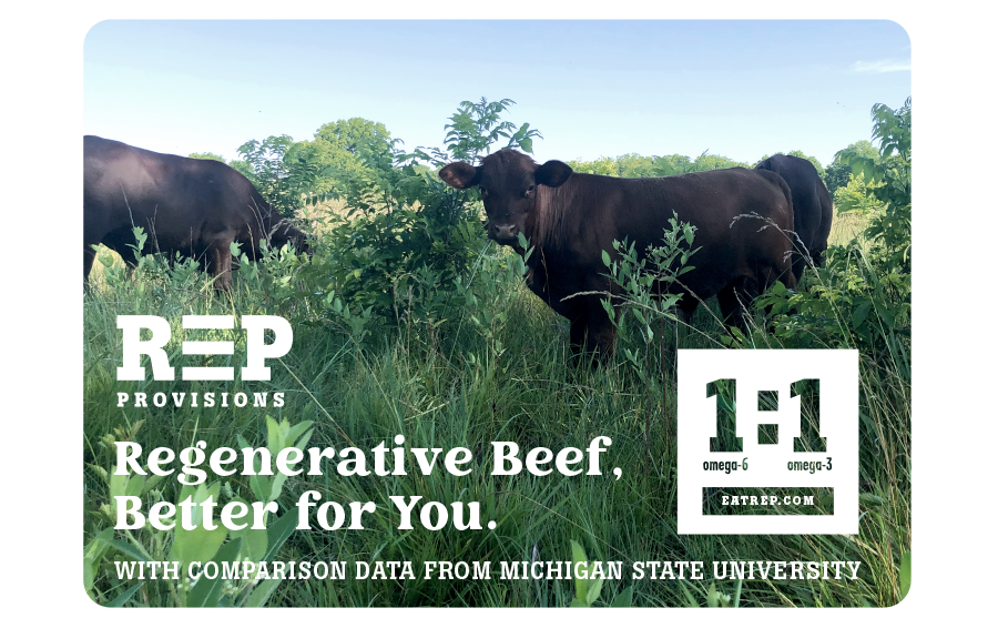 REP Provisions Regenerative Beef, Better for You and the Planet