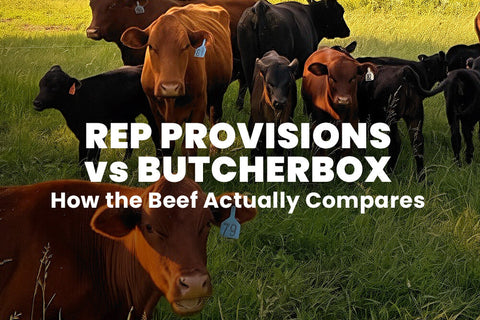 REP Provisions vs. ButcherBox: How the Beef Actually Compares