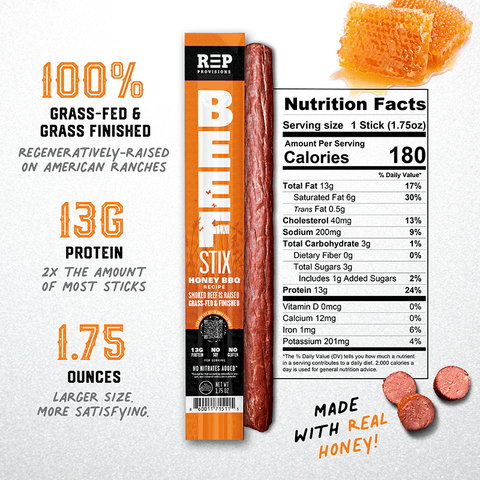 Honey BBQ Beefstix (12)