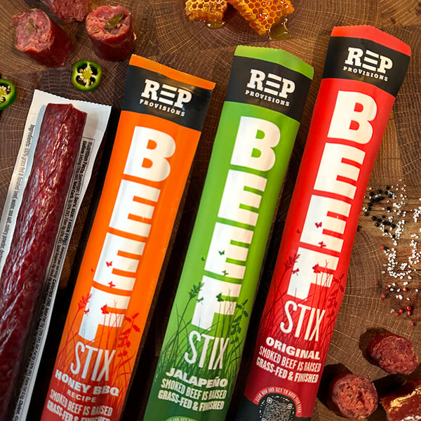 Assorted Beefstix | Grass Fed Beef Sticks – REP Provisions