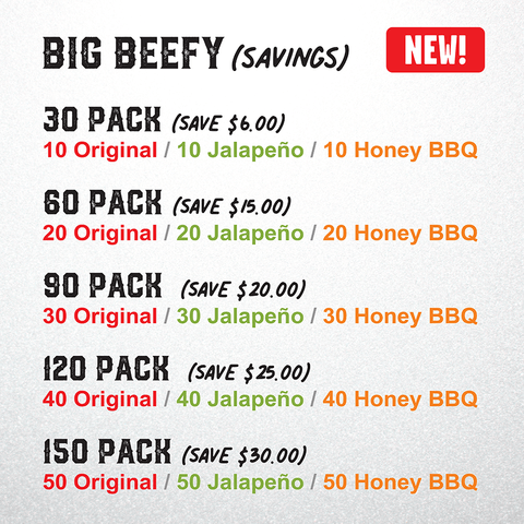 The Big Beefy Assorted