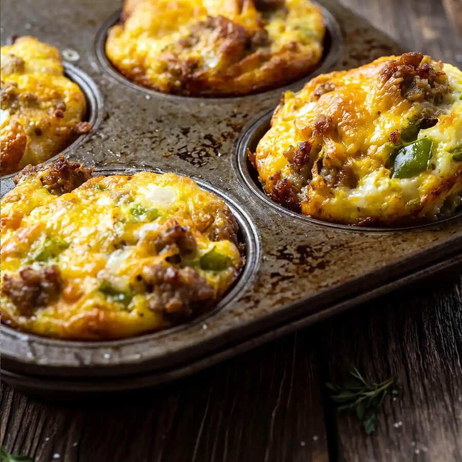 Farmhouse Sausage Egg Bites