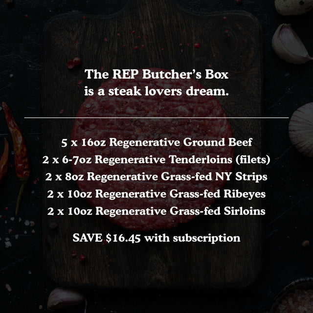 Regenerative Grassfed Beef Farm Delivery Online – REP Provisions