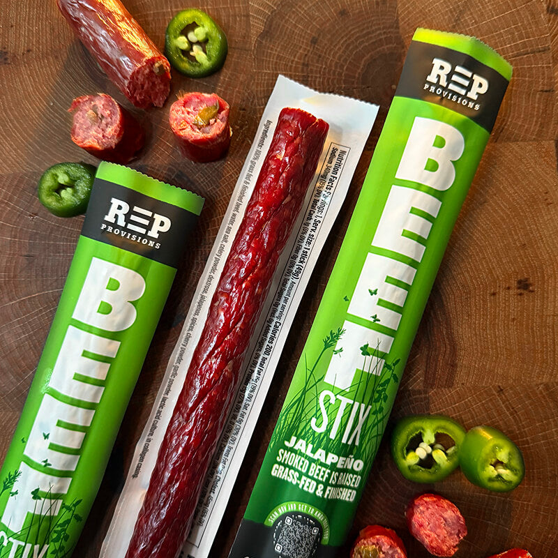 Jalapeno Beefstix | Grass Fed Beef Sticks – REP Provisions