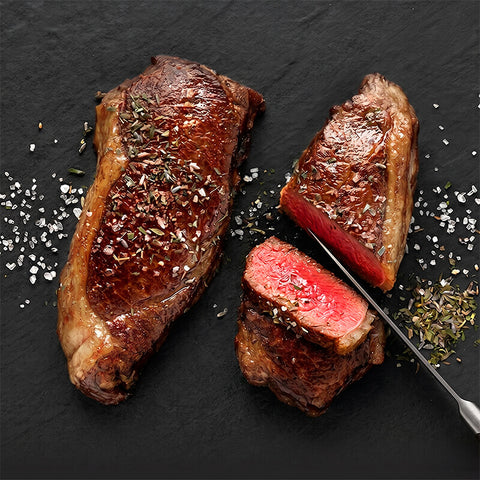 Grass-fed Beef NY Strip Steaks (2)