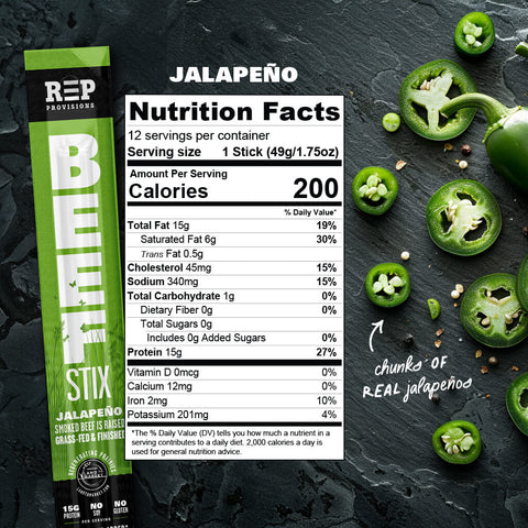 REP JALAPENO BEEFSTIX (12)