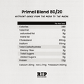 Grass-fed Beef with organ and heart nutritional facts chart REP Provisions