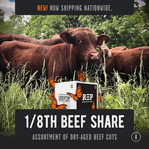 1/8th Grass-fed Beef Share