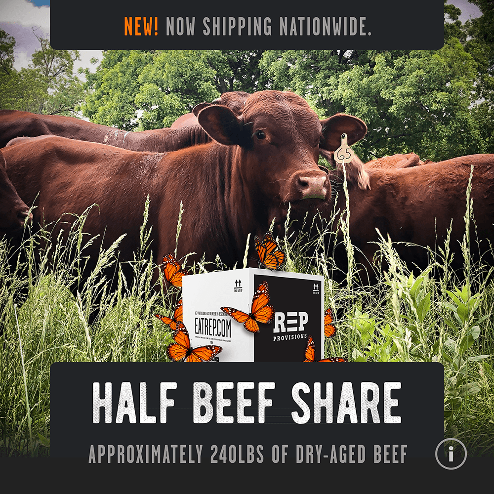 BF Grass-fed Beef Share - Half Side