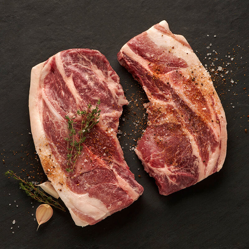 Regenerative Pork Steaks from REP Provisions
