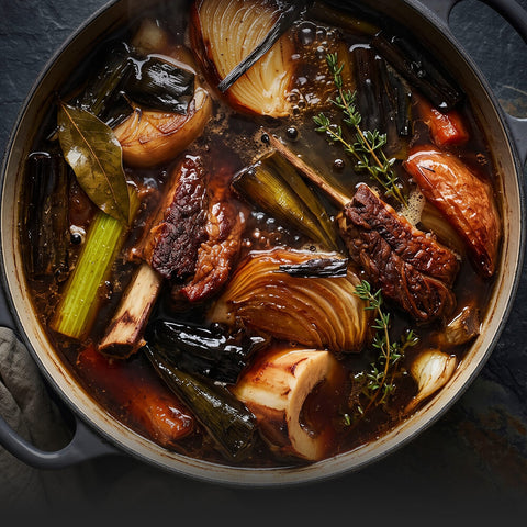 Bones & Broth, cooked