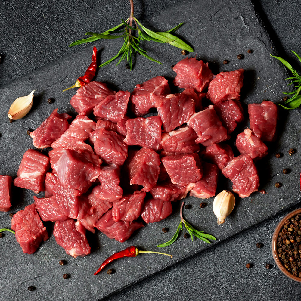 Cubed Tenderloin Tip (1LB)