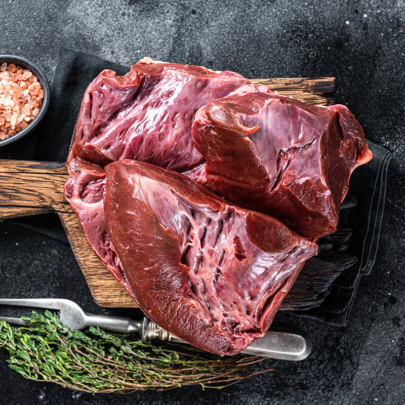 Grass fed Beef Heart